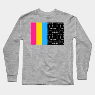 Pansexual, He/Him Pronouns - Identity Pride Long Sleeve T-Shirt